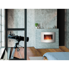 Electric fireplace Electrolux EFP/W-1200URLS white Electric fireplaces and portals