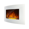 Electric fireplace Electrolux EFP/W-1200URLS white Electric fireplaces and portals