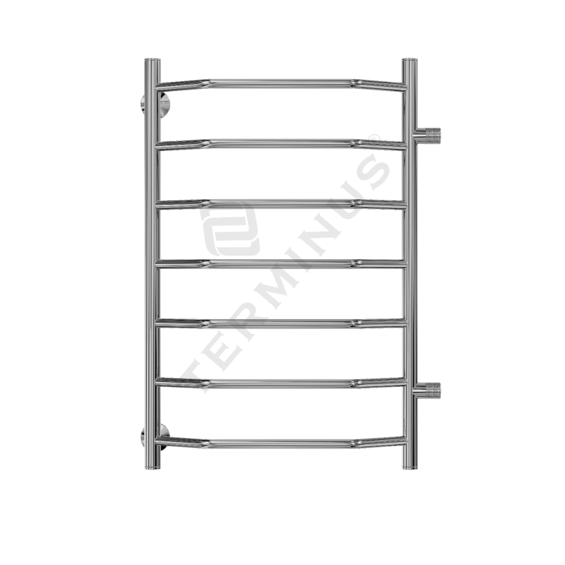 Towel Warmer VICTORIA 577x800/500-1" C7 side connection Water heated towel side connection