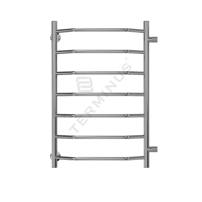 Towel Warmer VICTORIA 577x800/600-1" C7  side connection Water heated towel side connection