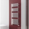 Towel Warmer TOSCANA 530x1240/500-1/2" C21 Water heated towel rails