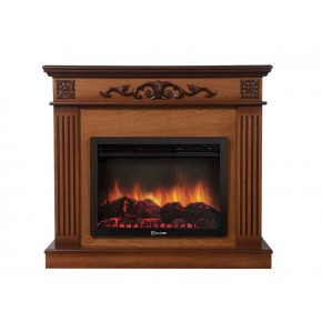 Fireplace Portal Noce 25 Walnut 